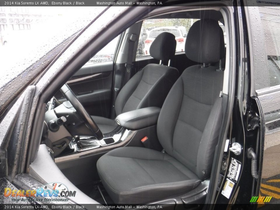 2014 Kia Sorento LX AWD Ebony Black / Black Photo #12
