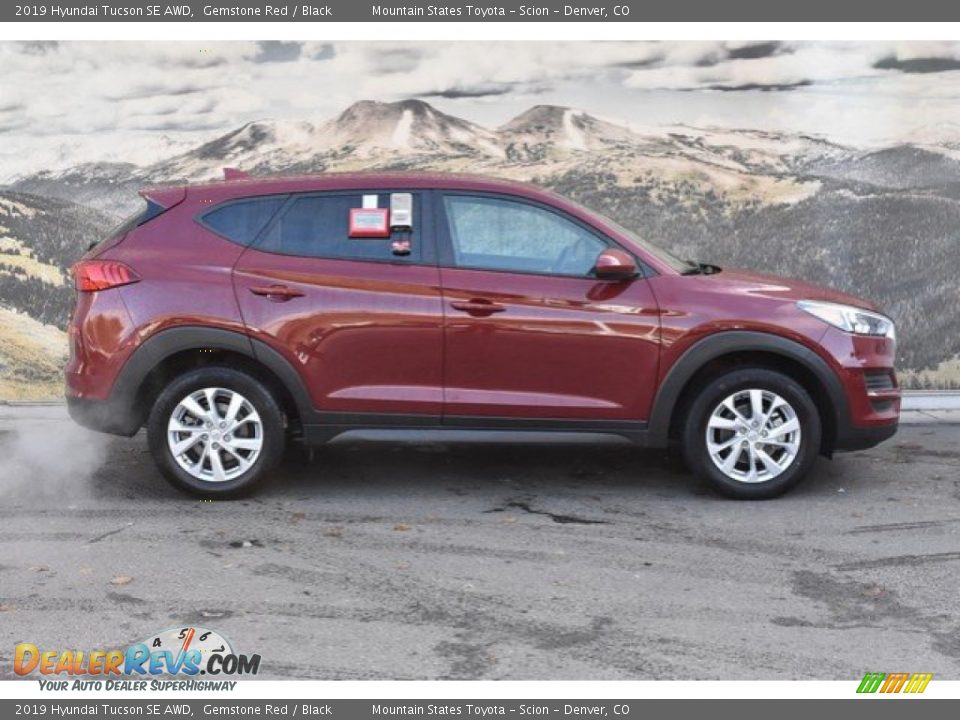 2019 Hyundai Tucson SE AWD Gemstone Red / Black Photo #2