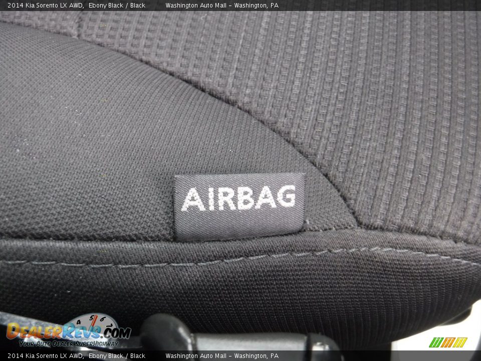 2014 Kia Sorento LX AWD Ebony Black / Black Photo #15