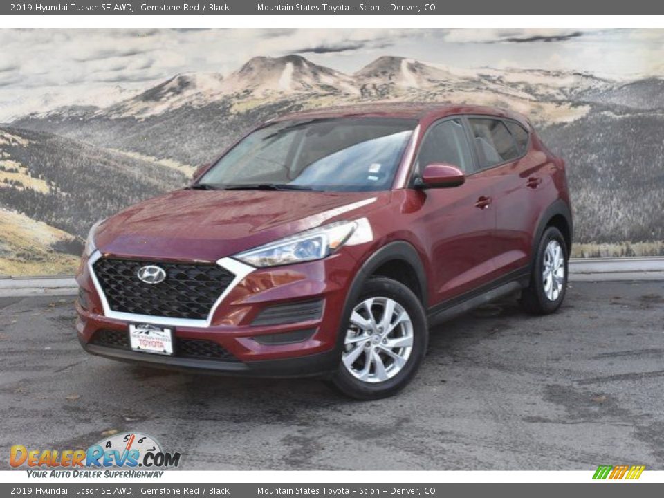 2019 Hyundai Tucson SE AWD Gemstone Red / Black Photo #5