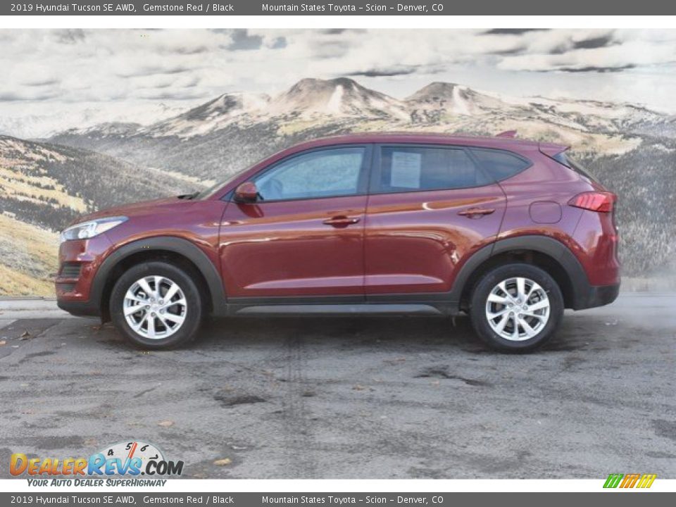 2019 Hyundai Tucson SE AWD Gemstone Red / Black Photo #6