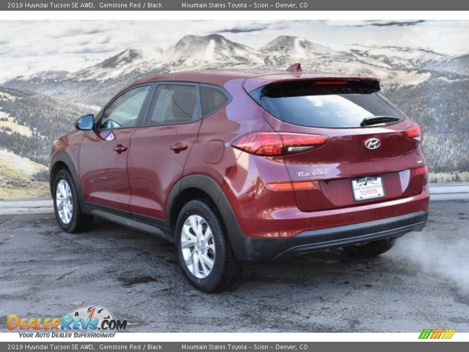 2019 Hyundai Tucson SE AWD Gemstone Red / Black Photo #7
