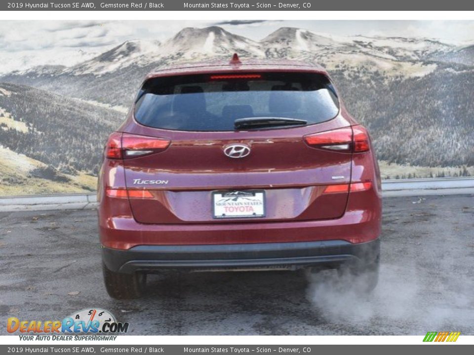 2019 Hyundai Tucson SE AWD Gemstone Red / Black Photo #8
