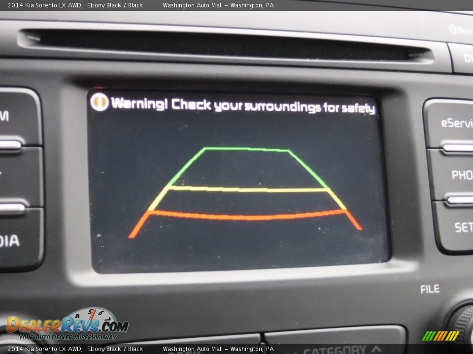 2014 Kia Sorento LX AWD Ebony Black / Black Photo #20