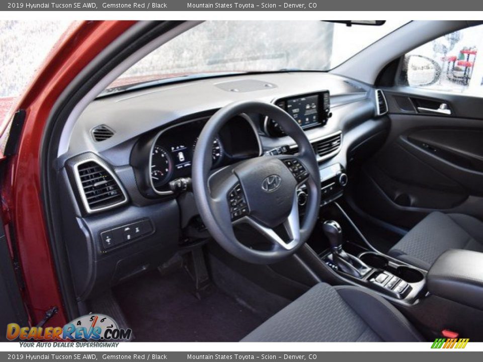 2019 Hyundai Tucson SE AWD Gemstone Red / Black Photo #10