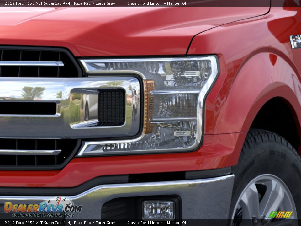 2019 Ford F150 XLT SuperCab 4x4 Race Red / Earth Gray Photo #18