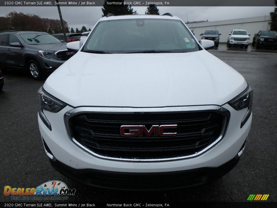 2020 GMC Terrain SLE AWD Summit White / Jet Black Photo #2