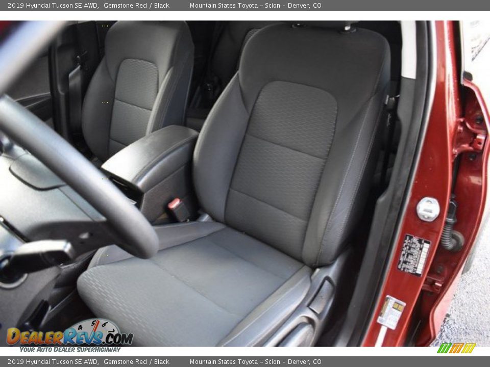 2019 Hyundai Tucson SE AWD Gemstone Red / Black Photo #12