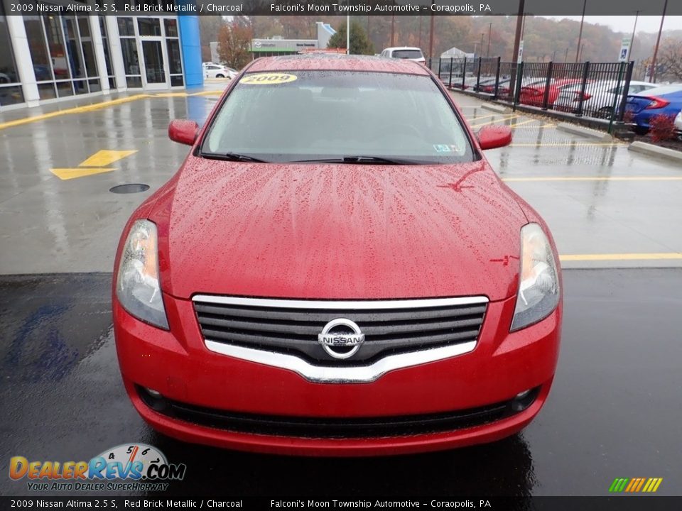 2009 Nissan Altima 2.5 S Red Brick Metallic / Charcoal Photo #8