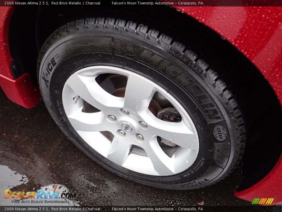 2009 Nissan Altima 2.5 S Red Brick Metallic / Charcoal Photo #9
