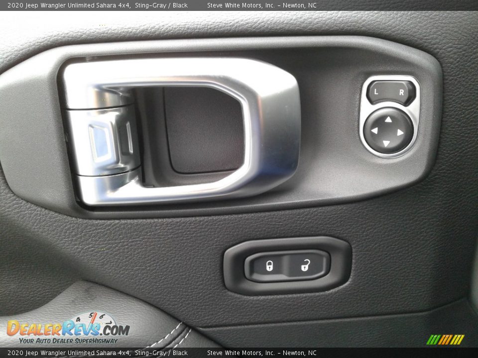 2020 Jeep Wrangler Unlimited Sahara 4x4 Sting-Gray / Black Photo #9