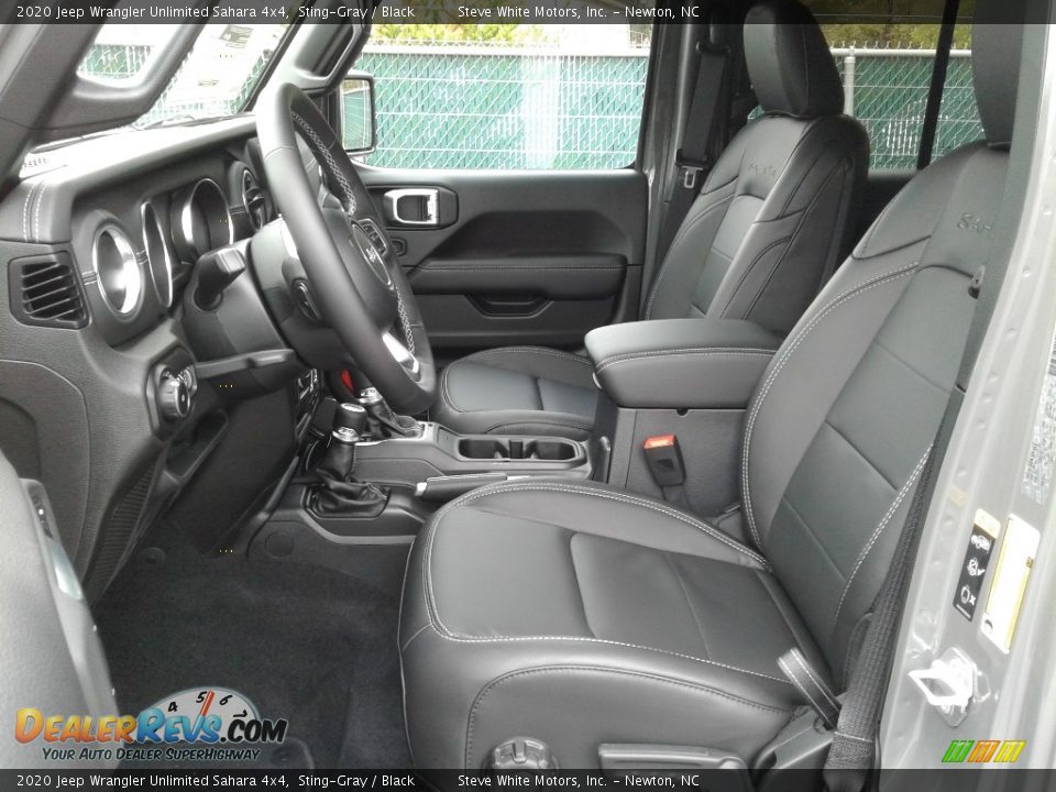 2020 Jeep Wrangler Unlimited Sahara 4x4 Sting-Gray / Black Photo #10