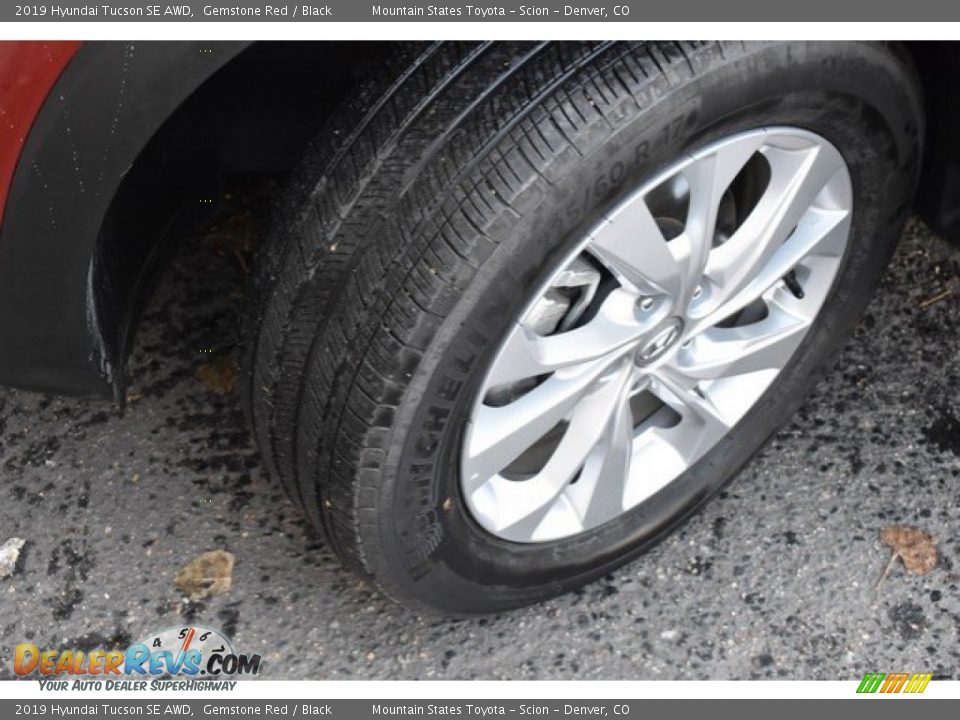 2019 Hyundai Tucson SE AWD Gemstone Red / Black Photo #28