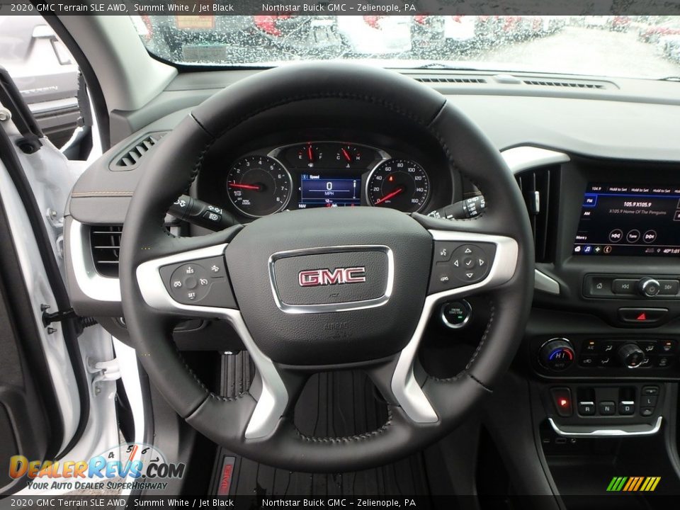 2020 GMC Terrain SLE AWD Summit White / Jet Black Photo #18