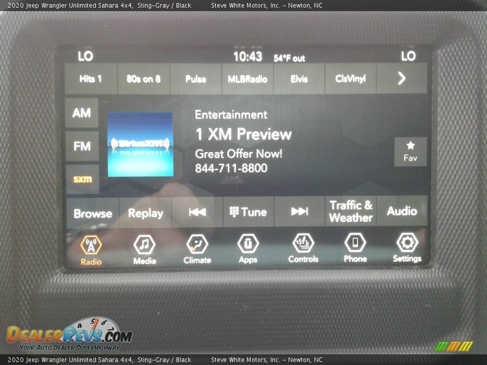 2020 Jeep Wrangler Unlimited Sahara 4x4 Sting-Gray / Black Photo #20