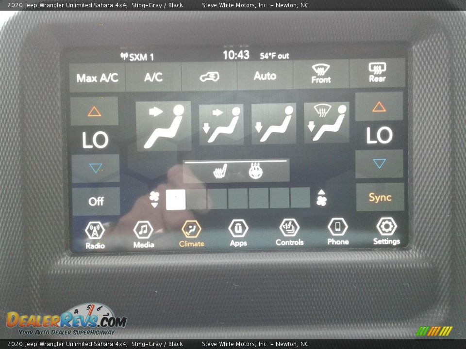 2020 Jeep Wrangler Unlimited Sahara 4x4 Sting-Gray / Black Photo #22