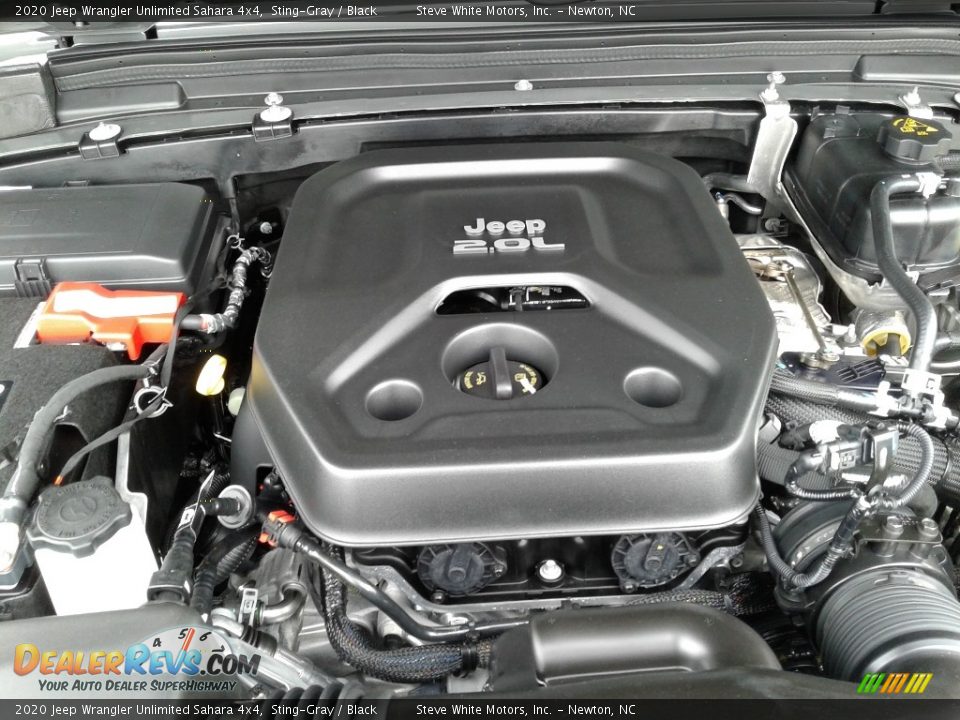 2020 Jeep Wrangler Unlimited Sahara 4x4 Sting-Gray / Black Photo #31