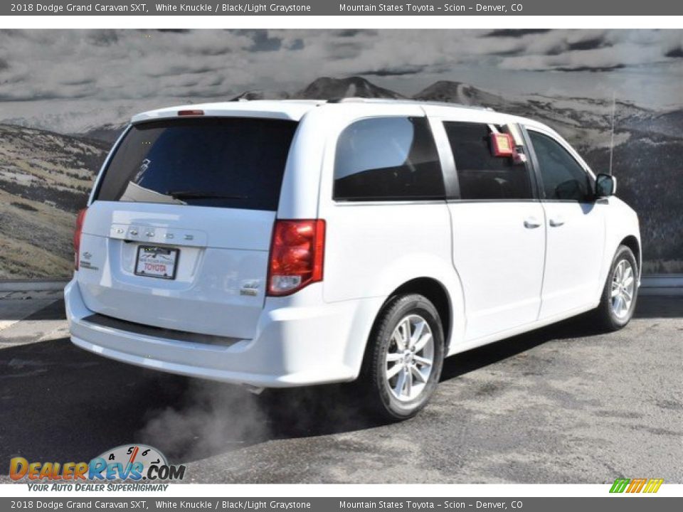 2018 Dodge Grand Caravan SXT White Knuckle / Black/Light Graystone Photo #3