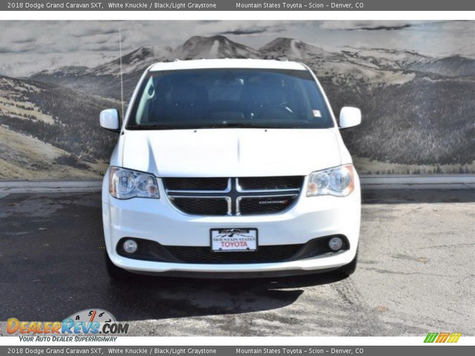 2018 Dodge Grand Caravan SXT White Knuckle / Black/Light Graystone Photo #4