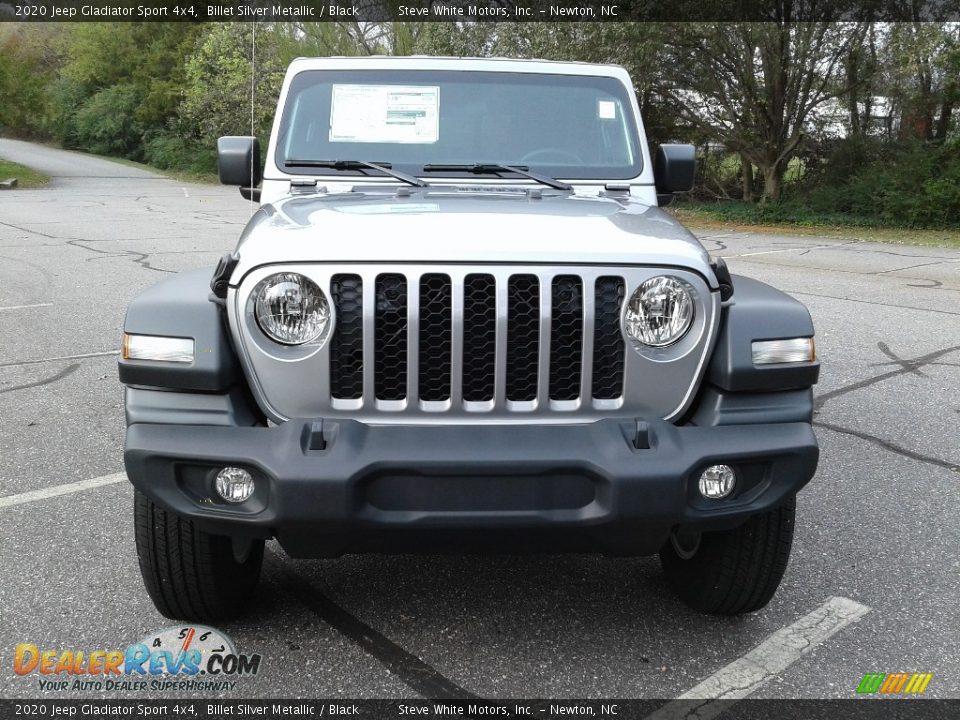 2020 Jeep Gladiator Sport 4x4 Billet Silver Metallic / Black Photo #3