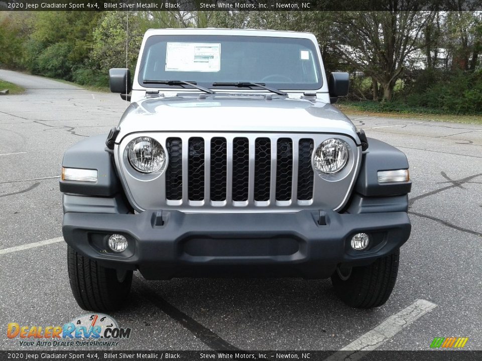 2020 Jeep Gladiator Sport 4x4 Billet Silver Metallic / Black Photo #3