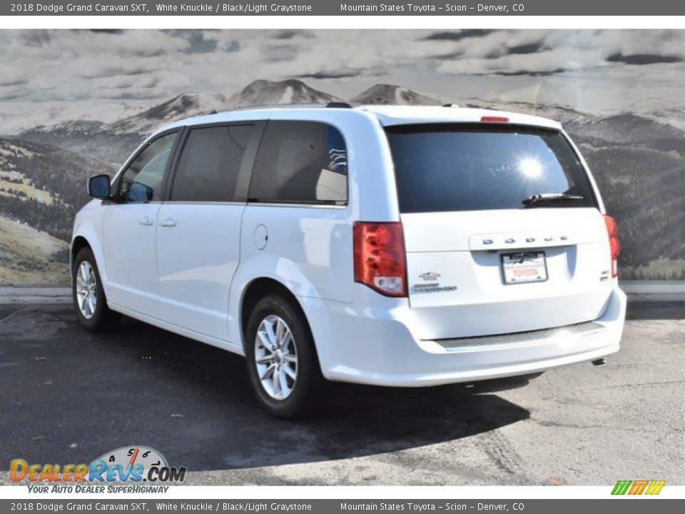2018 Dodge Grand Caravan SXT White Knuckle / Black/Light Graystone Photo #7