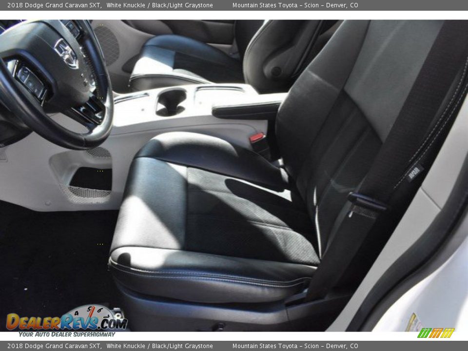 2018 Dodge Grand Caravan SXT White Knuckle / Black/Light Graystone Photo #11