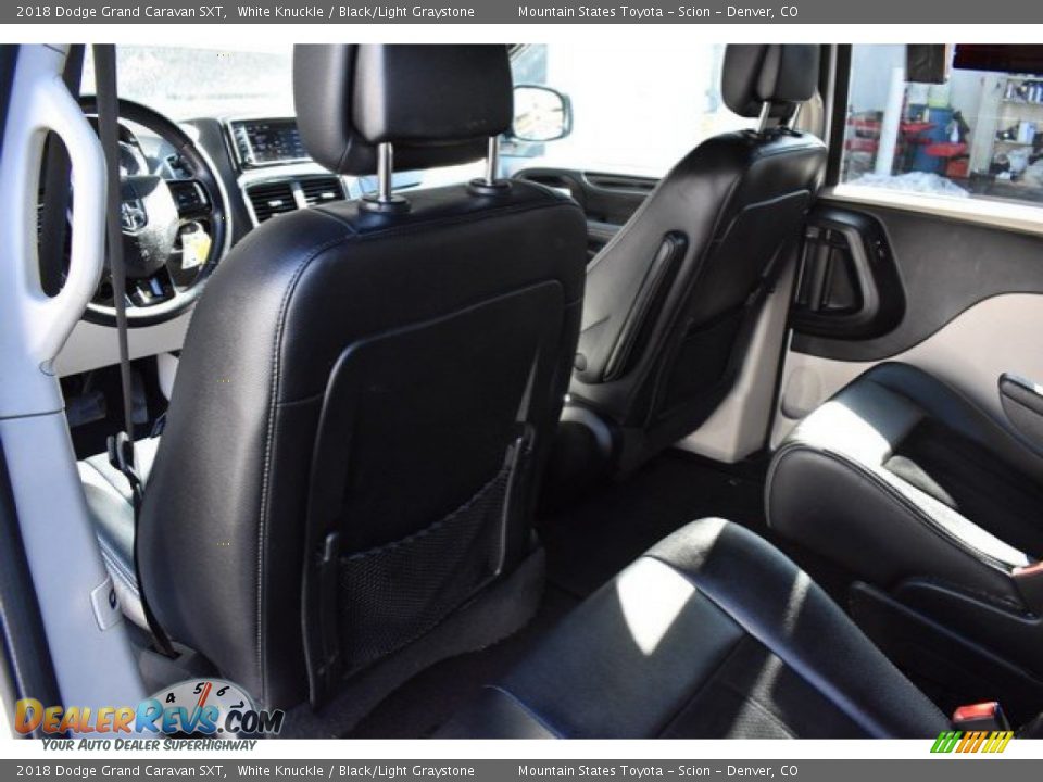 2018 Dodge Grand Caravan SXT White Knuckle / Black/Light Graystone Photo #19