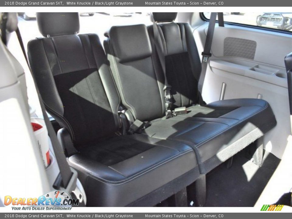 2018 Dodge Grand Caravan SXT White Knuckle / Black/Light Graystone Photo #23