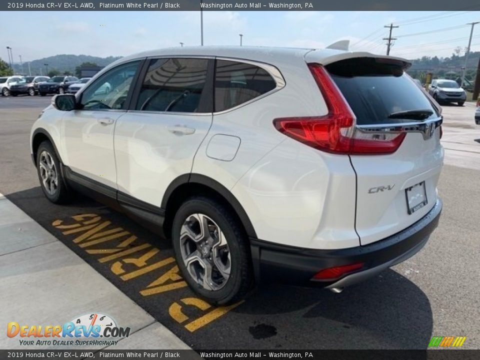 2019 Honda CR-V EX-L AWD Platinum White Pearl / Black Photo #5