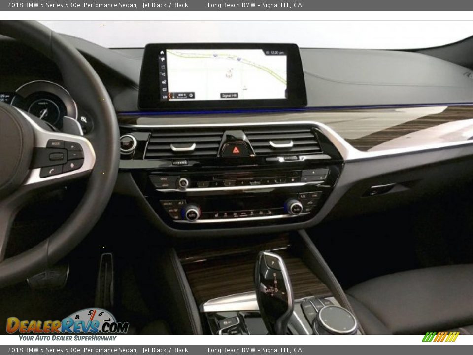 2018 BMW 5 Series 530e iPerfomance Sedan Jet Black / Black Photo #5