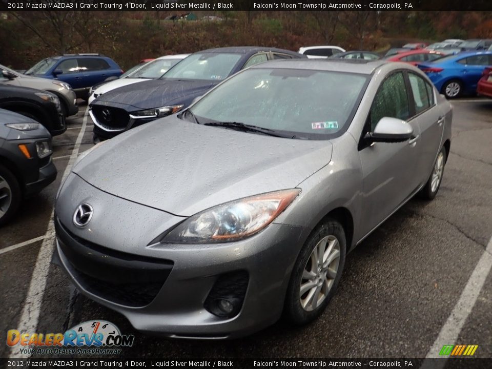 Front 3/4 View of 2012 Mazda MAZDA3 i Grand Touring 4 Door Photo #1