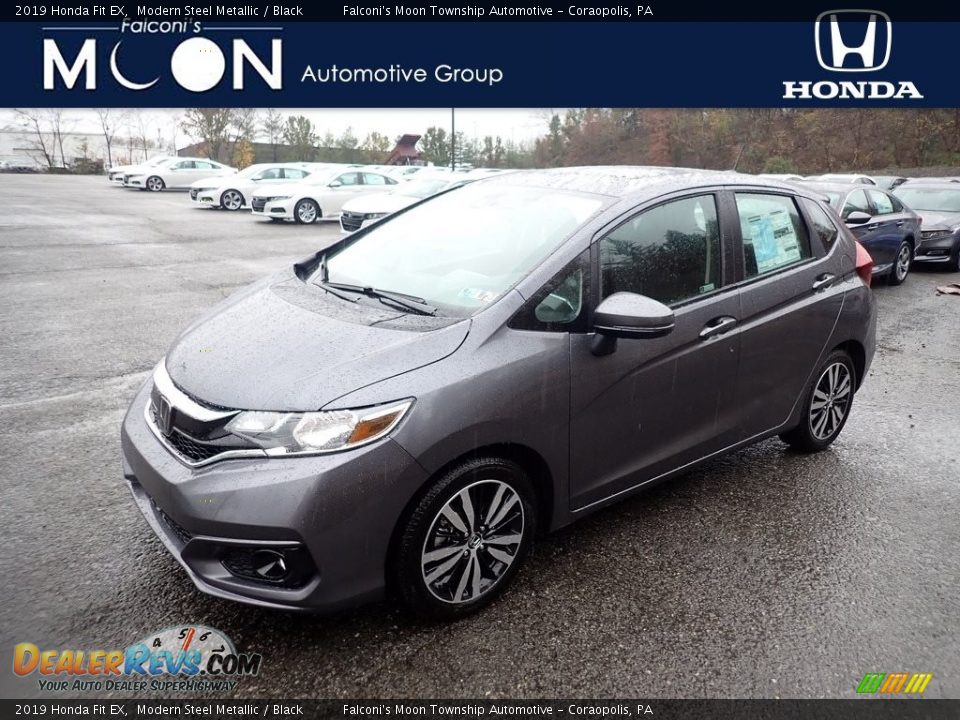 2019 Honda Fit EX Modern Steel Metallic / Black Photo #1