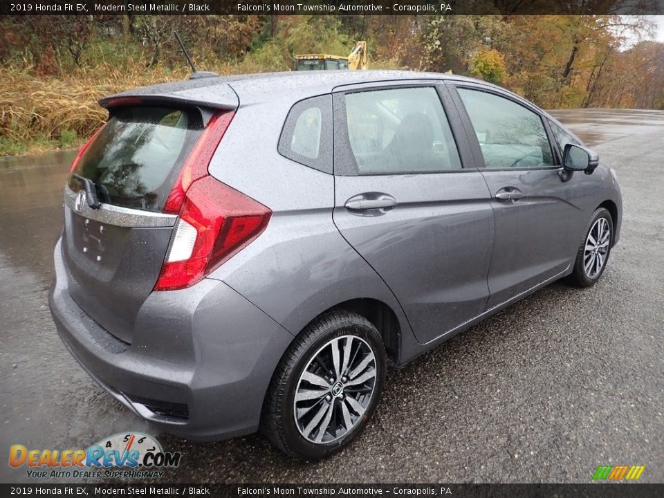 2019 Honda Fit EX Modern Steel Metallic / Black Photo #4