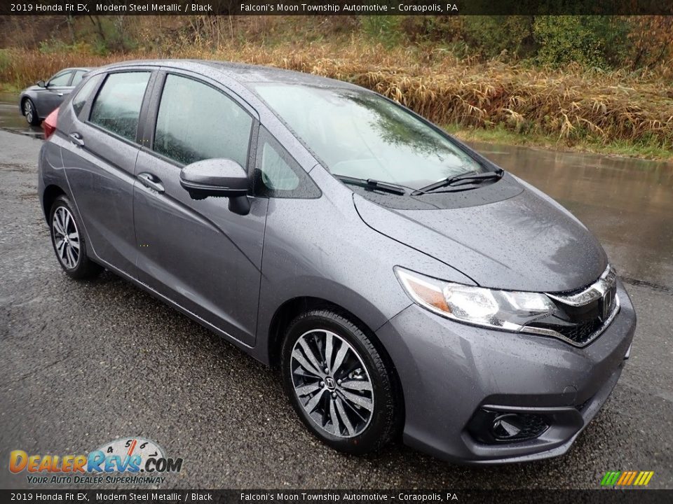 2019 Honda Fit EX Modern Steel Metallic / Black Photo #5