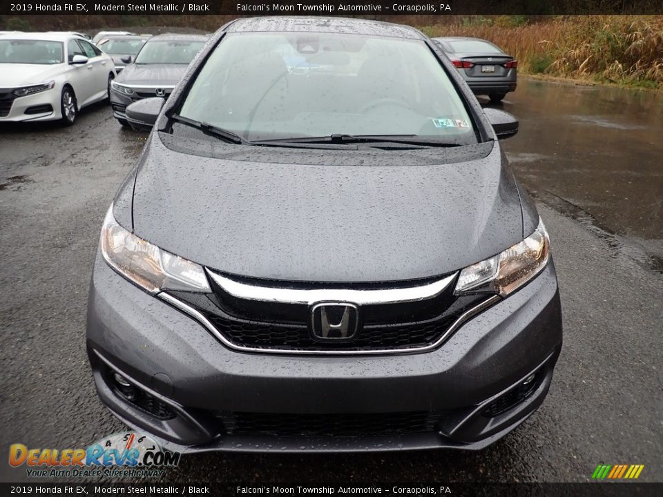 2019 Honda Fit EX Modern Steel Metallic / Black Photo #6