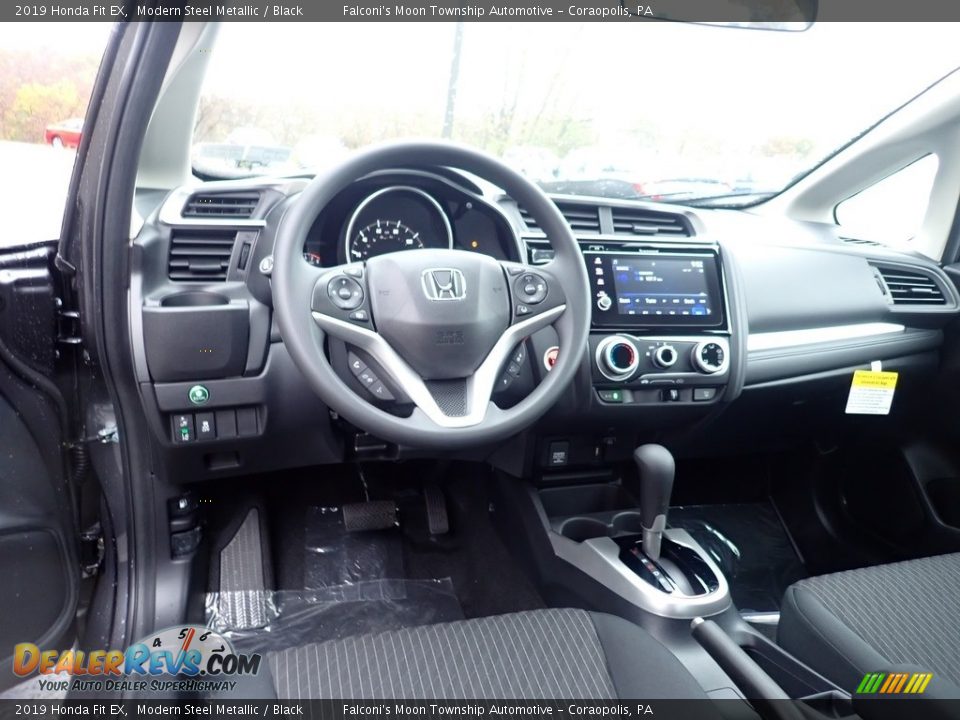 2019 Honda Fit EX Modern Steel Metallic / Black Photo #9