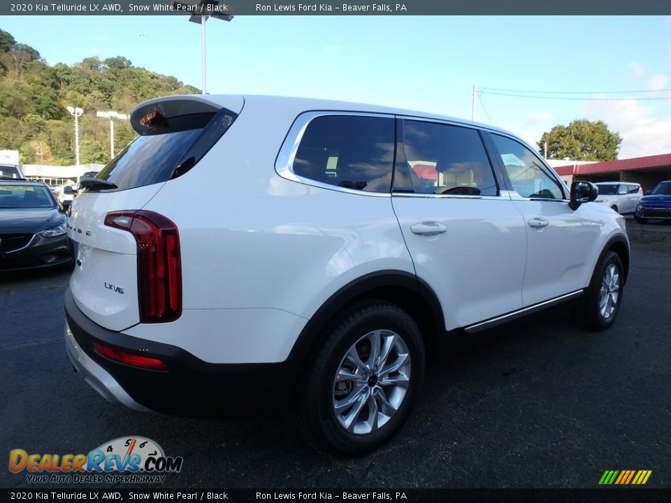 2020 Kia Telluride LX AWD Snow White Pearl / Black Photo #2