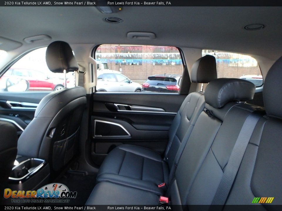 2020 Kia Telluride LX AWD Snow White Pearl / Black Photo #13
