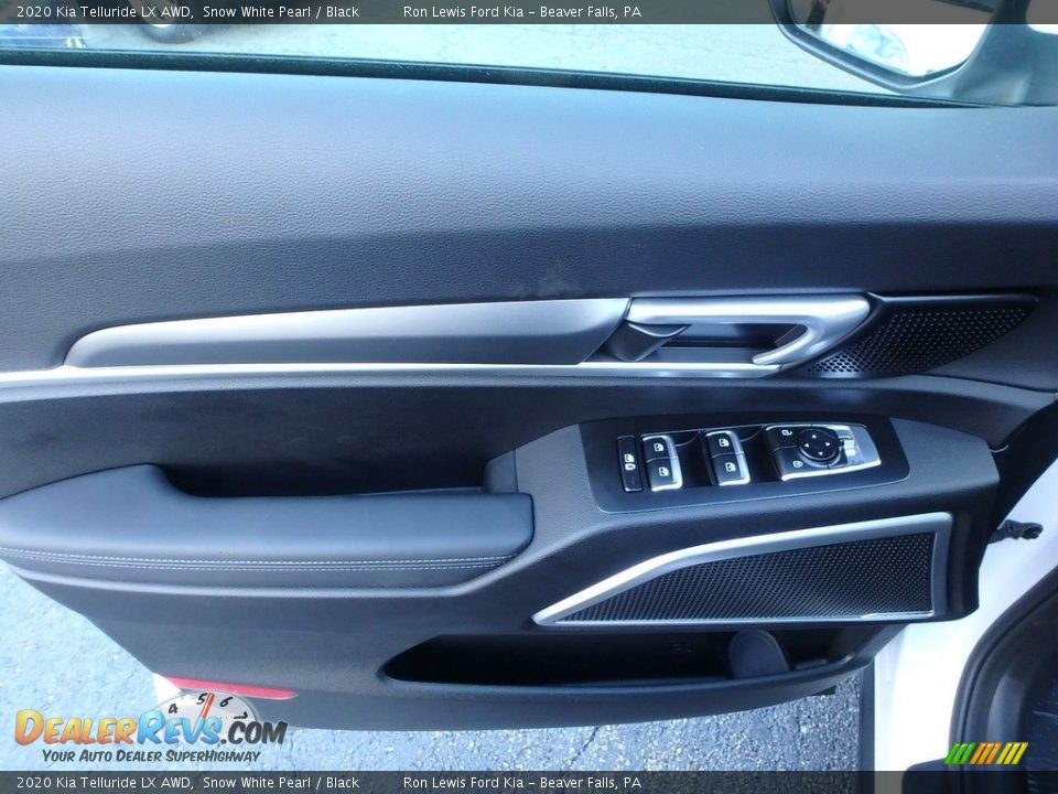 2020 Kia Telluride LX AWD Snow White Pearl / Black Photo #15