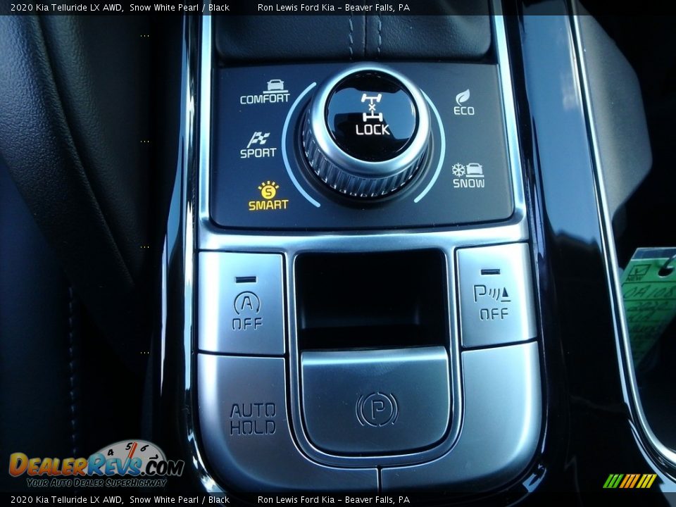 2020 Kia Telluride LX AWD Snow White Pearl / Black Photo #18