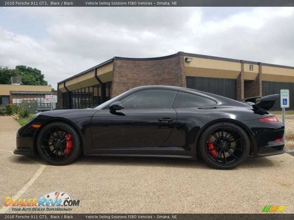 Black 2016 Porsche 911 GT3 Photo #1
