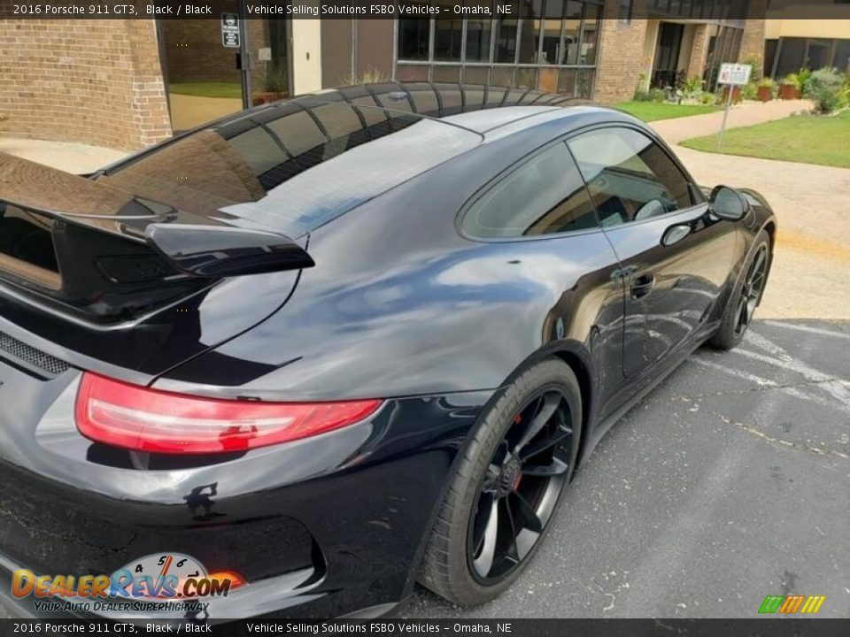 2016 Porsche 911 GT3 Black / Black Photo #2