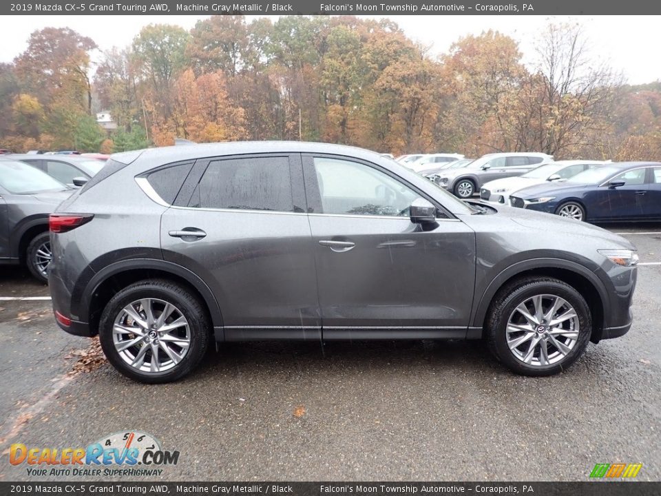 2019 Mazda CX-5 Grand Touring AWD Machine Gray Metallic / Black Photo #1