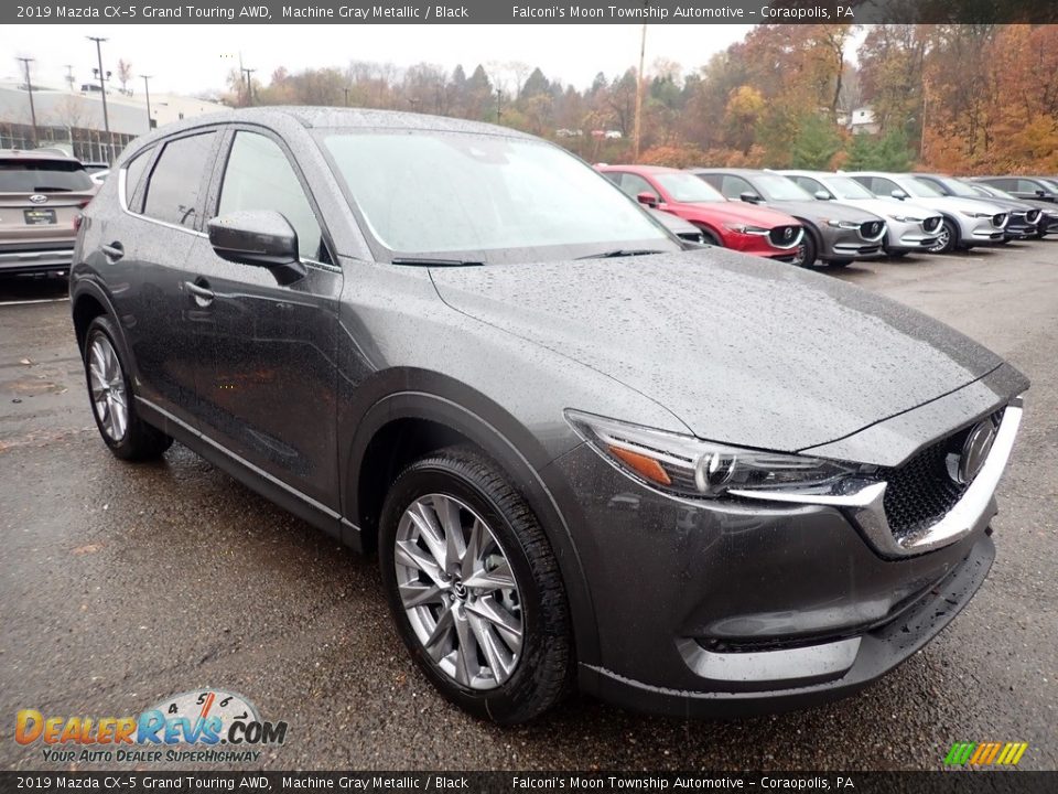 2019 Mazda CX-5 Grand Touring AWD Machine Gray Metallic / Black Photo #3