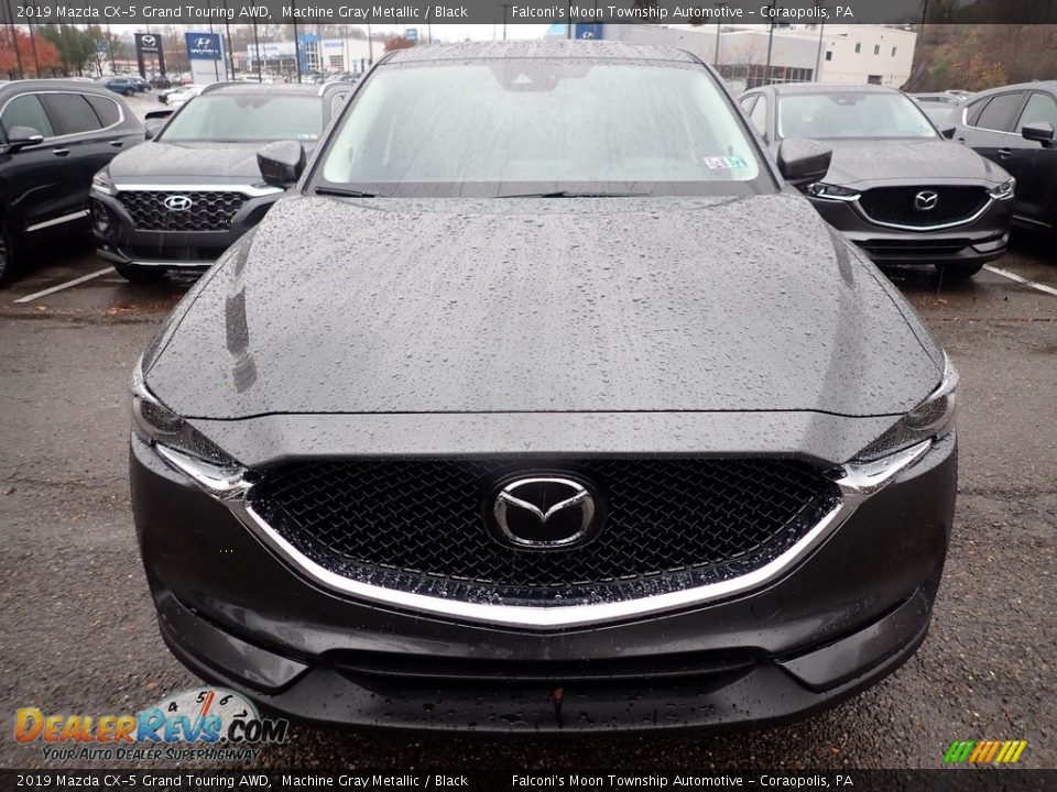 2019 Mazda CX-5 Grand Touring AWD Machine Gray Metallic / Black Photo #4