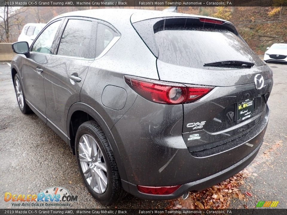 2019 Mazda CX-5 Grand Touring AWD Machine Gray Metallic / Black Photo #6