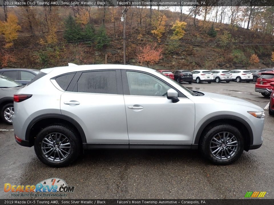 2019 Mazda CX-5 Touring AWD Sonic Silver Metallic / Black Photo #1