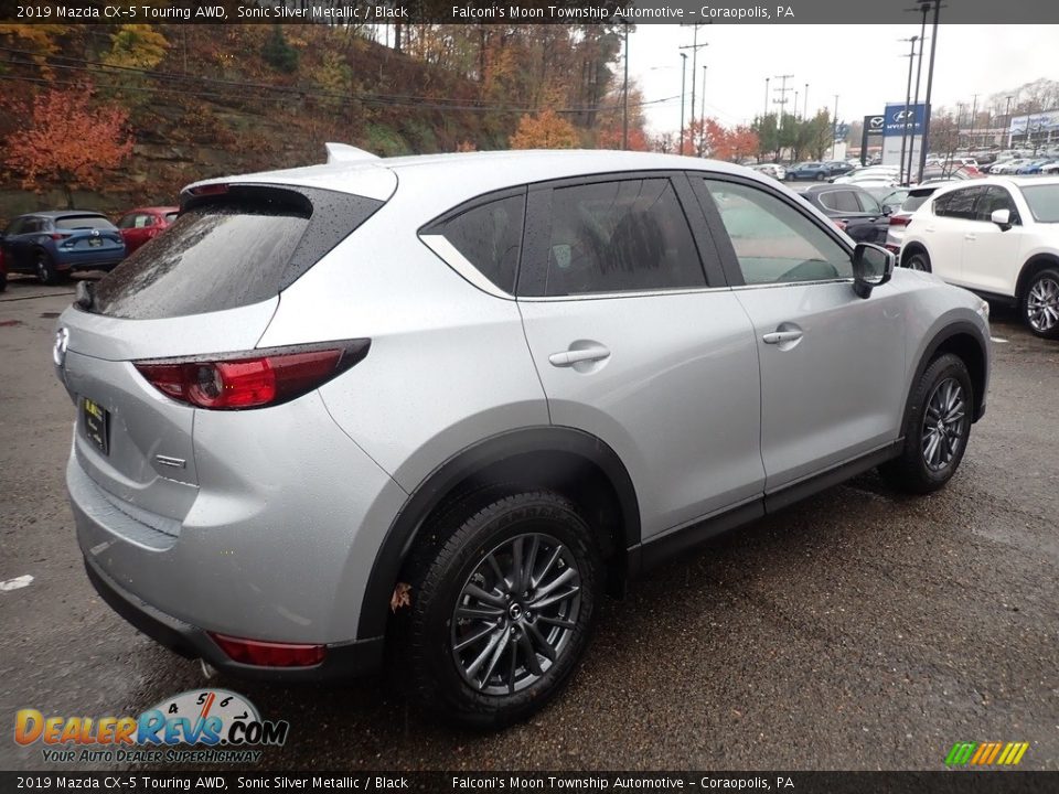 2019 Mazda CX-5 Touring AWD Sonic Silver Metallic / Black Photo #2