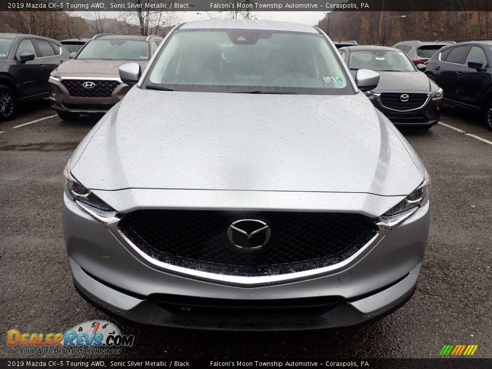 2019 Mazda CX-5 Touring AWD Sonic Silver Metallic / Black Photo #4